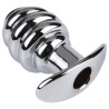 Generique Plug Tunnel en métal Out Butt 6 x 4 cm